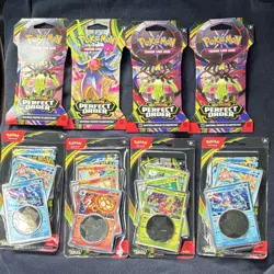 Pokemon Perfect Order Booster Packs Lot of 8 - Image 1