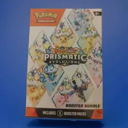 Pokemon TCG: S&V Prismatic Evolutions Booster Bundle (6pks) Factory Sealed - Image 1
