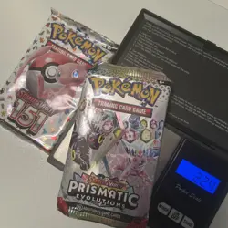 Prismatic Evolutions Booster Pack Pokemon - Heavy Pack 22.4g + 151 Pack New - Image 2