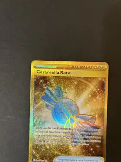 🇮🇹Pokemon Caramella Rara 256/198 GOLD - Scarlatto & Violetto ITA - Nm - Image 4
