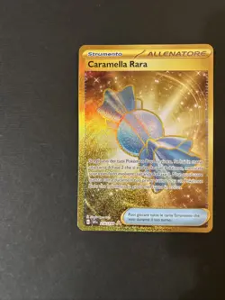 🇮🇹Pokemon Caramella Rara 256/198 GOLD - Scarlatto & Violetto ITA - Nm - Image 5