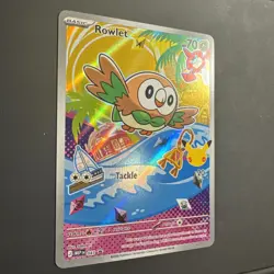 Rowlet MEP 043 Promo - Illustration Rare - Pokemon TCG: 30th Anniversary - NM - Image 4