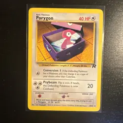 Porygon 48/82 Regular Uncommon MP | Pokemon Team Rocket - Image 1