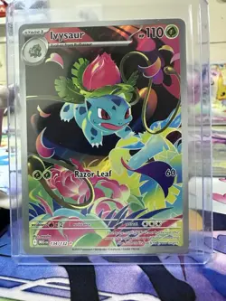 Pokemon TCG Me01: STAMPED, Bulb, Ivy, Venu, Venu Sir - Lot Of 5 Near Mint - Image 5