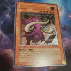 Big-Tusked Mammoth FET-EN015 1st Edition Ultimate Rare NM YuGiOh - Image 1