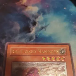 Big-Tusked Mammoth FET-EN015 1st Edition Ultimate Rare NM YuGiOh - Image 3