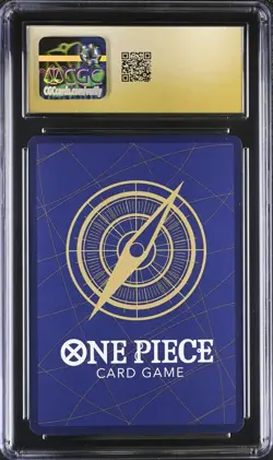 One Piece Monkey D Luffy OP05-119 2nd Anniversary Set Promo CGC PRISTINE 10 - Image 2