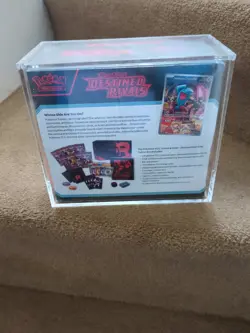 Destined Rivals Elite Trainer Box ETB With Acrylic Case New and Sealed English - Image 2
