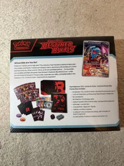 Pokemon TCG Destined Rivals ETB Elite Trainer Box - Brand New and Sealed - Image 2