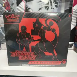 Pokemon TCG Destined Rivals Elite Trainer Box Factory Sealed ETB New - Image 1