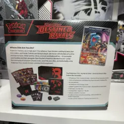 Pokemon TCG Destined Rivals Elite Trainer Box Factory Sealed ETB New - Image 3