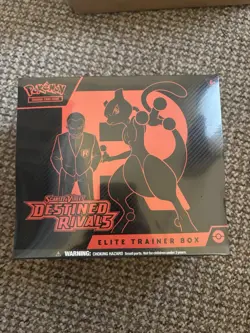 Pokemon TCG Destined Rivals ETB Elite Trainer Box - Sealed - Image 1