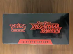 Pokemon TCG Destined Rivals ETB Elite Trainer Box Brand New Sealed - Image 2
