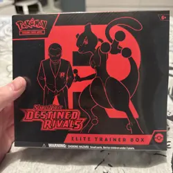 Pokemon TCG Destined Rivals ETB Elite Trainer Box Sealed - Image 1