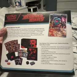 Pokemon TCG Destined Rivals ETB Elite Trainer Box Sealed - Image 3