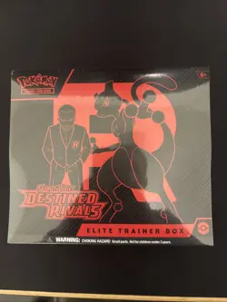 Pokemon Destined Rivals Elite Trainer Box ETB – Factory Sealed – New - Image 1