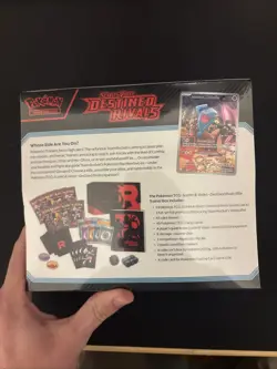 Pokemon Destined Rivals Elite Trainer Box ETB – Factory Sealed – New - Image 3