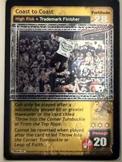 Shane O’Mac 8 Card Rare Foil Lot WWE Raw Deal CCG - Image 3