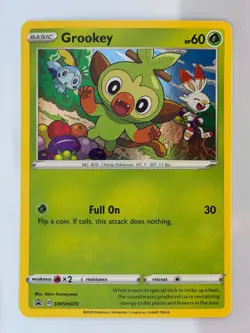 Grookey Promo Holofoil SWSH: Sword & Shield Promo Cards SWSH070 NM - Image 1