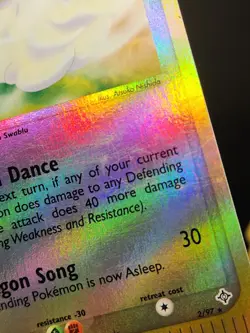 Altaria - 2/97 EX Dragon - E Series Reverse Holo Pokemon Card - NM - Image 3