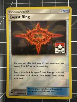 Beast Ring - (League Cup) 102A/131 League & Championship Cards Reverse Holo - Image 1