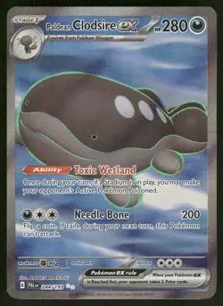 Pokemon Cards Paldean Clodsire ex 244/193 Paldea Evolved Ultra Rare NM - Image 1