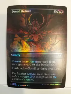 Dread Return (Borderless) Commander Masters Foil - Image 1
