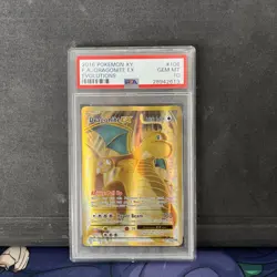2016 Pokemon XY F.A./ Dragonite EX Evolutions #106 PSA 10 - Image 1