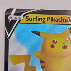 Surfing Pikachu V Full Art Holo Celebrations 008/025 NM Pokemon TCG - Image 5