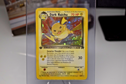 Pokemon TCG 1st Edition Holo Dark Raichu 83/82 Rare Team Rocket, Damaged, DMG/HP - Image 2