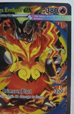 Pokemon TCG English Mega Emboar SIR Ascended Heroes 273/217 - NM! - Image 3