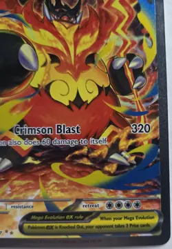 Pokemon TCG English Mega Emboar SIR Ascended Heroes 273/217 - NM! - Image 5