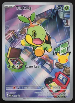 Turtwig 040 Holo MEP ME: Mega Evolution Promo Pokemon - LP - Image 1
