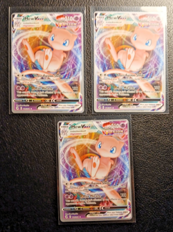 MEW VMAX 114/264 2022 Pokemon World Championships Fusion Strike Variant (X3) - Image 4