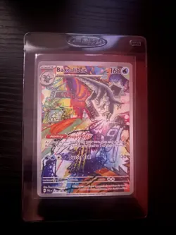 2023 POKEMON BAXCALIBUR ILLUSTRATION RARE FULL ART HOLO #210/193 160 HP ENGLISH - Image 1