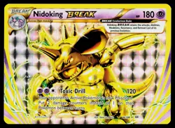 Nidoking BREAK - Holofoil 46/108 Rare BREAK Pokemon XY - Evolutions NM - Image 1