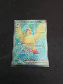 Pidgeot ex 217/197 Ultra Rare Obsidian Flames Pokemon - Pack Fresh Near Mint NM - Image 1