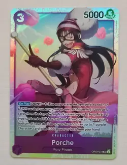 One Piece Porche OP07-072 Parallel SR 500 Years Into The Future English NM - Image 1