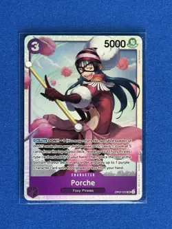 Porche One Piece TCG 500 Years in the Future OP07-072 Super Rare PWE - Image 1