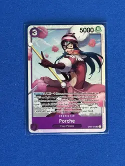 Porche One Piece TCG 500 Years in the Future OP07-072 Super Rare PWE - Image 2