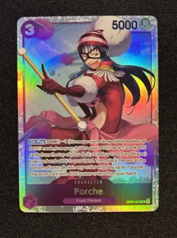 One Piece: Porche OP07-072 SR Foil 500 Years Into The Future English NM - Image 1