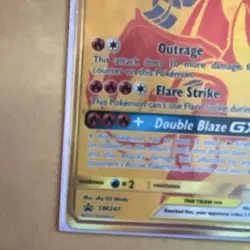 Pokemon Reshiram & Charizard GX 220/173 Ultra Rare Holo TAG TEAM All Stars - - Image 4