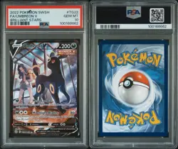 PSA 10 Umbreon V TG22/TG30 Brilliant Stars Pokemon Trainer Gallery English Gem - Image 3