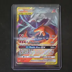 Pokemon Card - SM-Unbroken Bonds 20/214 Reshiram & Charizard GX Ultra Rare Holo… - Image 1