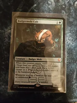Badgermole Cub - Near Mint MTG Avatar: The Last Airbender - Image 1
