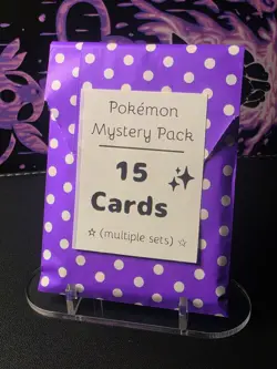 Pokemon TCG 15 Card Mystery Pack NO DUPLICATES - Image 1