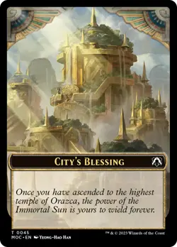Butterfly // City's Blessing Double-Sided Token [March of the Machine Commander - Image 2