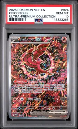PSA 10 ORICORIO EX 024 BLACK STAR PROMO ULTRA PREMIUM COLLECTION POKEMON 🔥 - Image 1