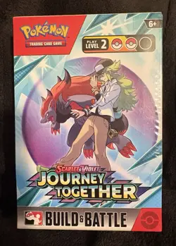 Pokemon TCG Scarlet Violet Journey Together Build & Battle Box Sealed + Promo - Image 1