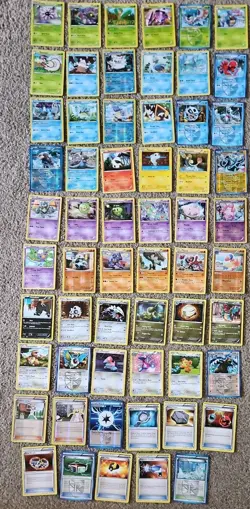 Pokemon TCG Black And White Plasma Blast 59/101 Part Complete Set - Image 1